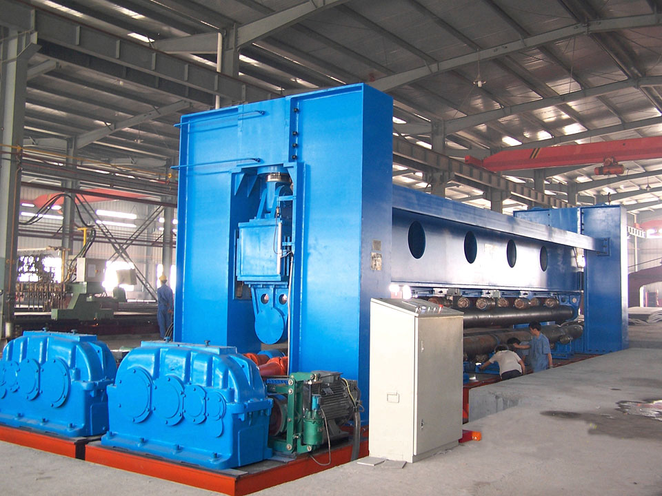 3-Roller Plate Bending Roll For Shipbuilding