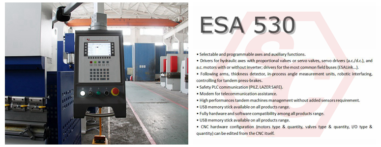 ESA530 press brake CNC system