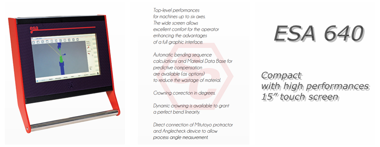 ESA640 CNC press brake system