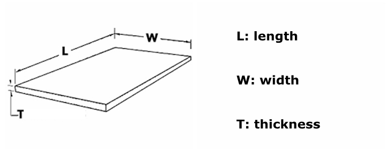 Plate thickness