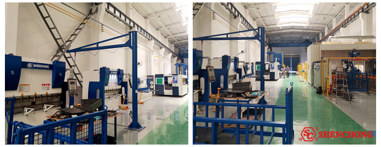 flexible sheet metal intelligent workshop