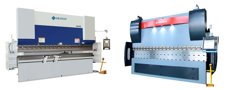 Electro-hydraulic CNC press brake