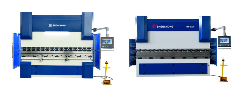 Single servo electro-hydraulic press brake