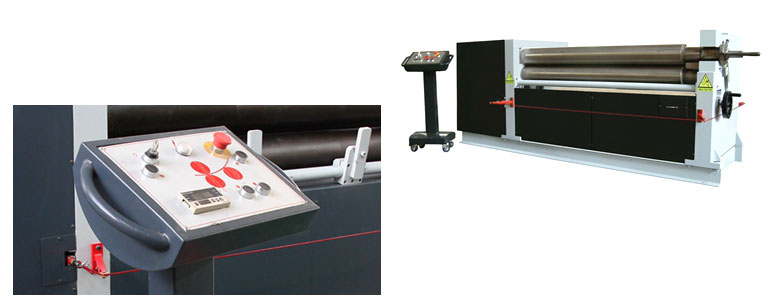 Control of CNC Roll Bending Machines