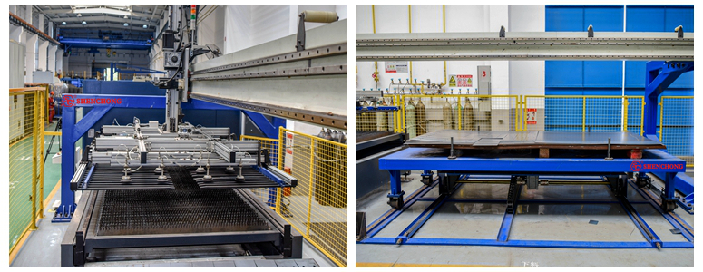 sheet metal processing machine automation solutions
