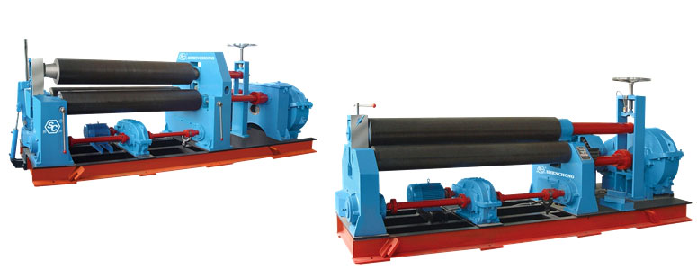 three roll bending machine