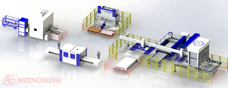 Sheet Metal Automation Production Line