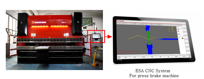 programming CNC press brakes with ESA system