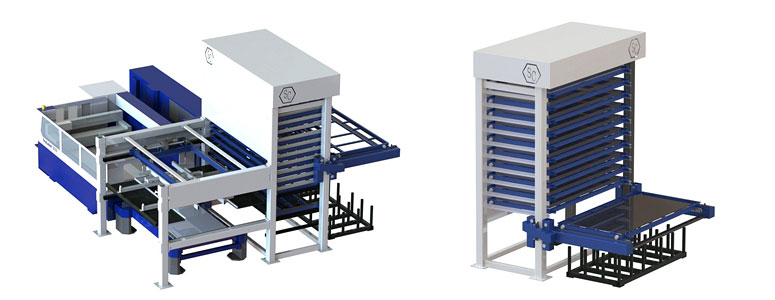 Automated three-dimensional storage system