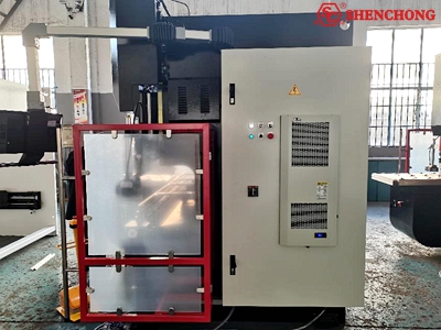 Press Brake Air conditioner installed in electrical cabinet