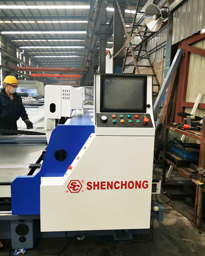 Vietnam Horizontal CNC V Grooving Machine RGEK 1500X4000