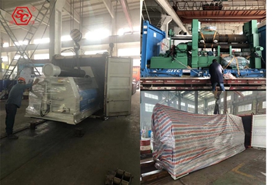 4 Roller Plate Bending Roll Machine Shipment