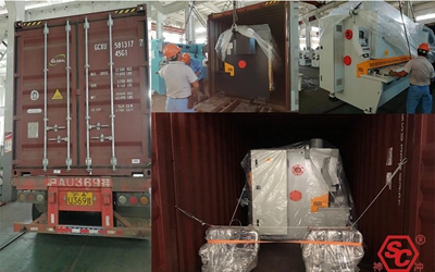 CNC Shearing Machine Shipment