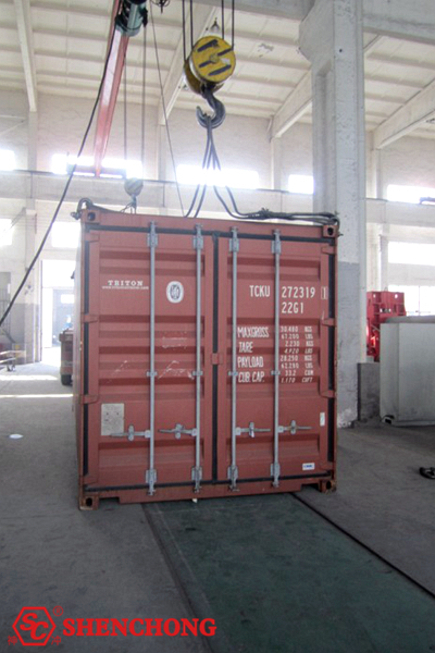 Peru Hydraulic Guillotine Shear QC11Y12X3200 shipment