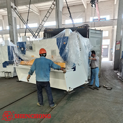 Australia plate shear machine delivery