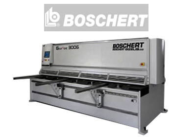 Boschert Sheet Metal Shear Machine