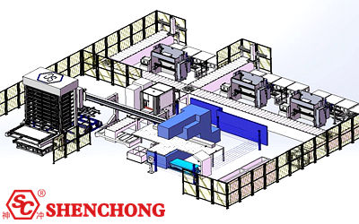 CNC Turret Punch Press Production Line