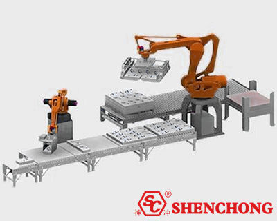 palletizing industrial robots application