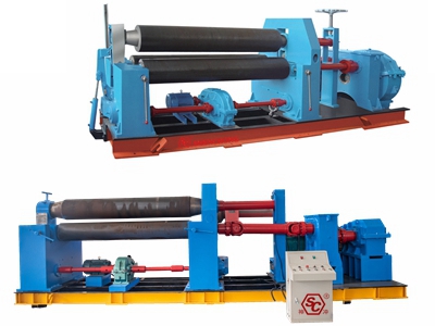 Mechanical level down three-roller bending rolls