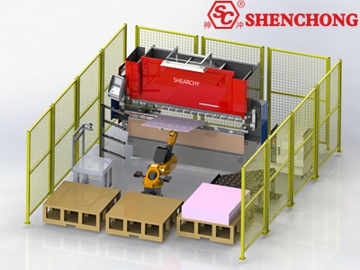 Sheet Metal Robotic press brake unit