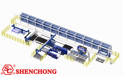 Sheet Metal Robot Automatic Production Line