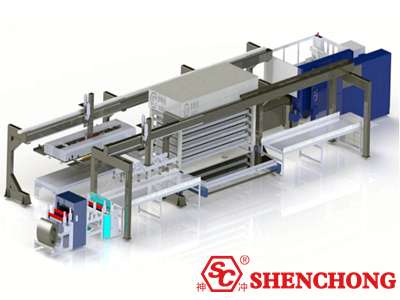 Laser Cutting Rolling Sheet Metal Production Line