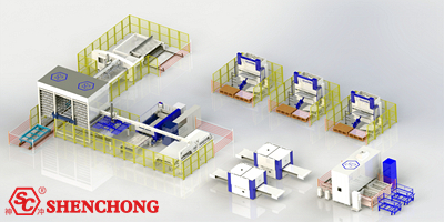 Automatic Cutting Bending Production Line