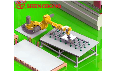 Robot Bending centering platform