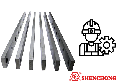 Hydraulic Guillotine Shearing Blades