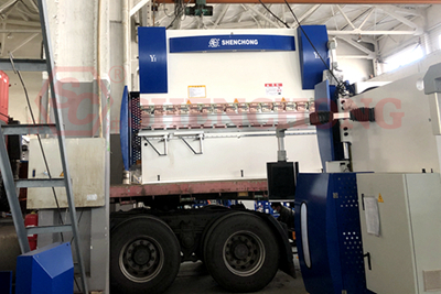 100Ton cnc press brake delivery