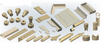 Hydraulic Ironworker Mould Tooling and Samples