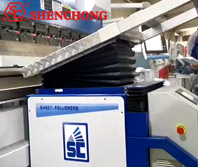 Pneumatic Sheet Bending Follower