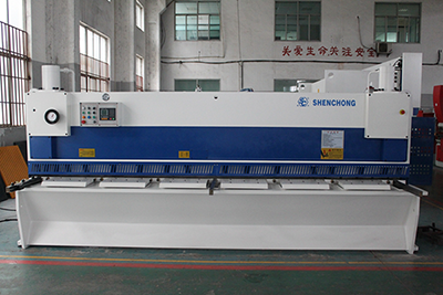 6x4000mm plate guillotine shearing machine