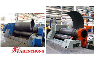 bending roll machines rolling process