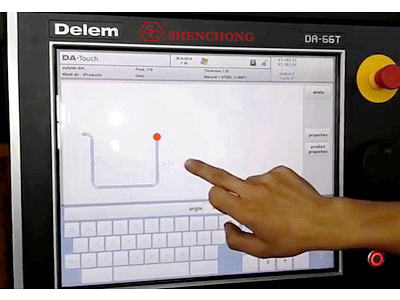 CNC Press Brake DELEM DA66T CNC Controller