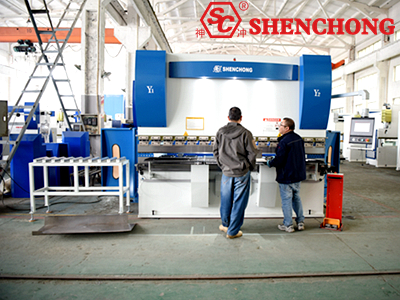 Cable Tray Automatic Bending CNC Press Brake Trial operation