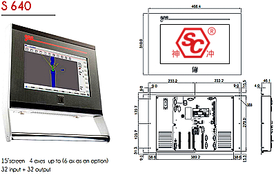 ESA S640 CNC press brake controller