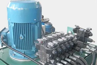 hydraulic system of pipe profile rolling machine