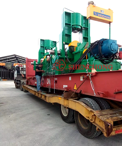 Indonesia 3-Roller Bending Machine shippment