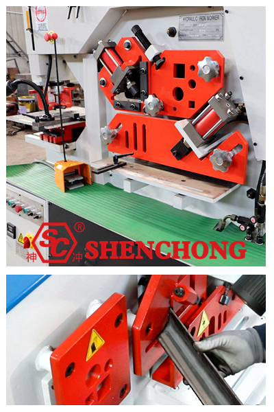 Multi-Function Ironworker Machine Use