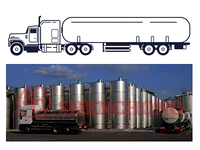 Material and shape of metal oil tanks