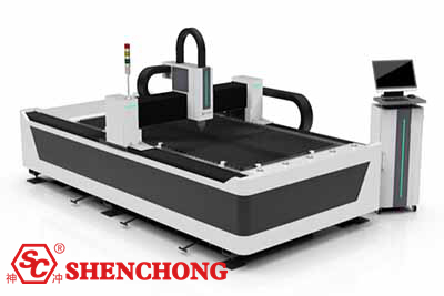 1500w single platform Metal Sheet Fiber Laser Cutting Machine For Sale