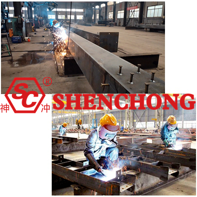 steel structure welding process