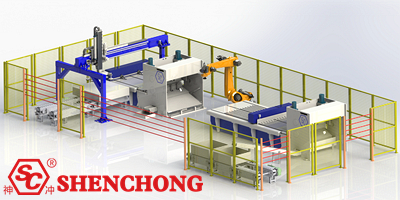 automated nickel plate shear production