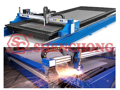 CNC Plasma Cutting Machine Working