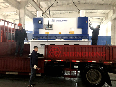 Furnace Industry Shearing Machine Delivery