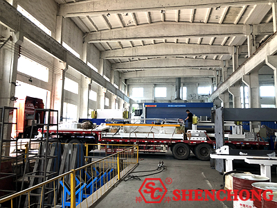 Special Purpose Vehicle CNC Press Brake Delivery