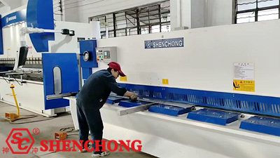 Environmental Protection Equipment Metal Shearing Machine 6X4000 E21S