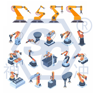 different kinds of sheet metal industrial robots