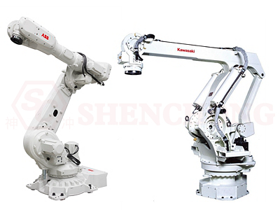 industrial robot for sheet metal